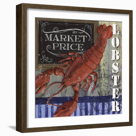 Lobster-Fiona Stokes-Gilbert-Framed Giclee Print