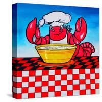 Lobster-Howie Green-Stretched Canvas