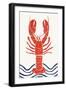 Lobster-Yuyu Pont-Framed Art Print