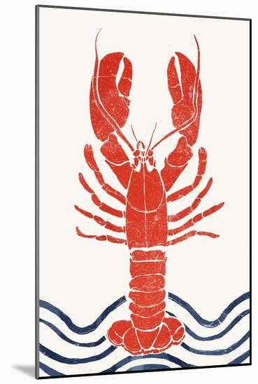 Lobster-Yuyu Pont-Mounted Art Print