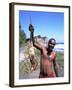 Lobsterman at Grants Bay, St. Vincent and the Grenadines-Bill Bachmann-Framed Photographic Print