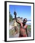 Lobsterman at Grants Bay, St. Vincent and the Grenadines-Bill Bachmann-Framed Photographic Print