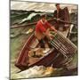 "Lobstermen," March 9, 1946-Mead Schaeffer-Mounted Giclee Print