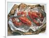 Lobsters, 1981-Sandra Lawrence-Framed Giclee Print