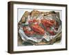 Lobsters, 1981-Sandra Lawrence-Framed Giclee Print