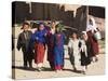Local Children, Yakawlang, Afghanistan-Jane Sweeney-Stretched Canvas