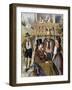 Local Costumes from Pinzau Region, Salzburg Province, 1870-null-Framed Giclee Print