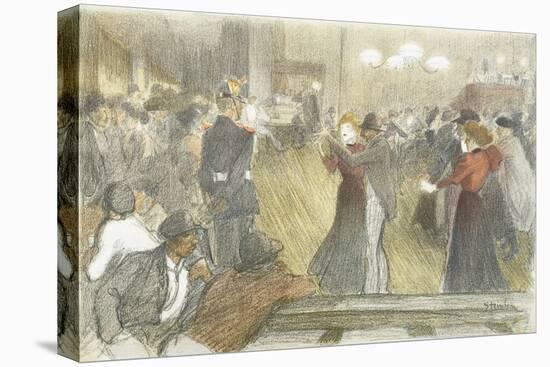 Local Dance, 1897-1899-Théophile Alexandre Steinlen-Stretched Canvas