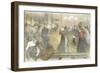 Local Dance, 1897-1899-Théophile Alexandre Steinlen-Framed Giclee Print