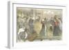 Local Dance, 1897-1899-Théophile Alexandre Steinlen-Framed Giclee Print