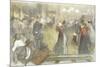 Local Dance, 1897-1899-Théophile Alexandre Steinlen-Mounted Giclee Print