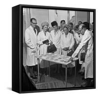 Local Dignitaries During an Open Day at Spillers Foods in Gainsborough, Lincolnshire, 1962-Michael Walters-Framed Stretched Canvas