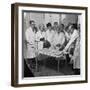 Local Dignitaries During an Open Day at Spillers Foods in Gainsborough, Lincolnshire, 1962-Michael Walters-Framed Photographic Print