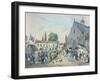 Local Fetes around Paris', Series, 1830, the Saint Jean at Sceaux-Victor Adam-Framed Giclee Print