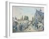 Local Fetes around Paris', Series, 1830, the Saint Jean at Sceaux-Victor Adam-Framed Giclee Print