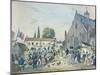 Local Fetes around Paris', Series, 1830, the Saint Jean at Sceaux-Victor Adam-Mounted Giclee Print