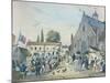 Local Fetes around Paris', Series, 1830, the Saint Jean at Sceaux-Victor Adam-Mounted Giclee Print