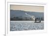 Local Fisherman in a Dug-Out Canoe in Jinja, Uganda, East Africa, Africa-Michael-Framed Photographic Print