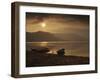 Local Fishing Boats on Phewa Lake at Sunset, Gandak, Nepal, Asia-Mark Chivers-Framed Photographic Print