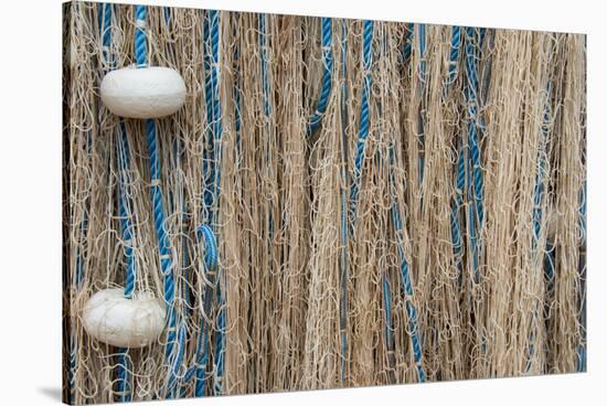 Local Fishing Nets, Village of Boca Da Valeria, Amazon, Brazil-Cindy Miller Hopkins-Stretched Canvas
