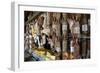 Local Food Stall Selling Salamies and Cheese Near Tafi Del Valle-Yadid Levy-Framed Photographic Print