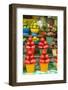 Local Fruit and Vegetables at a Market in San Juan Chamula, Mexico-Michel Benoy Westmorland-Framed Photographic Print