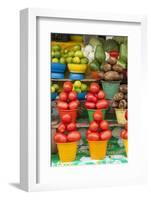 Local Fruit and Vegetables at a Market in San Juan Chamula, Mexico-Michel Benoy Westmorland-Framed Photographic Print