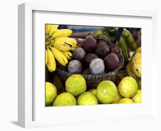 Local Fruits, Maracuja and Nuts, in the Central Market of Belem, Brazil, South America-Olivier Goujon-Framed Photographic Print