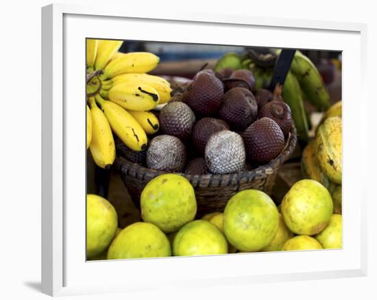 Local Fruits, Maracuja and Nuts, in the Central Market of Belem, Brazil, South America-Olivier Goujon-Framed Photographic Print