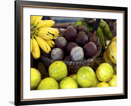 Local Fruits, Maracuja and Nuts, in the Central Market of Belem, Brazil, South America-Olivier Goujon-Framed Photographic Print