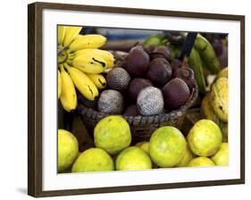 Local Fruits, Maracuja and Nuts, in the Central Market of Belem, Brazil, South America-Olivier Goujon-Framed Photographic Print