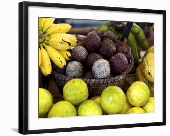 Local Fruits, Maracuja and Nuts, in the Central Market of Belem, Brazil, South America-Olivier Goujon-Framed Photographic Print