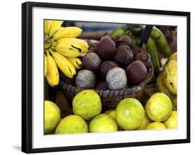 Local Fruits, Maracuja and Nuts, in the Central Market of Belem, Brazil, South America-Olivier Goujon-Framed Photographic Print