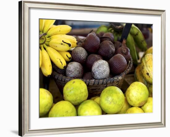 Local Fruits, Maracuja and Nuts, in the Central Market of Belem, Brazil, South America-Olivier Goujon-Framed Photographic Print