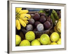 Local Fruits, Maracuja and Nuts, in the Central Market of Belem, Brazil, South America-Olivier Goujon-Framed Photographic Print