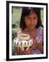 Local Girl with Pottery, Panama-Bill Bachmann-Framed Photographic Print