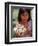 Local Girl with Pottery, Panama-Bill Bachmann-Framed Premium Photographic Print