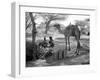 Local Men of Somaliland with Their Camels, 1935-null-Framed Photographic Print