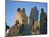Local People, Debirichwa Village, Simien Mountains National Park, Ethiopia, Africa-David Poole-Mounted Photographic Print