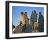 Local People, Debirichwa Village, Simien Mountains National Park, Ethiopia, Africa-David Poole-Framed Photographic Print