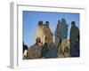 Local People, Debirichwa Village, Simien Mountains National Park, Ethiopia, Africa-David Poole-Framed Photographic Print