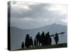 Local People, Debirichwa Village, Simien Mountains National Park, Ethiopia, Africa-David Poole-Stretched Canvas