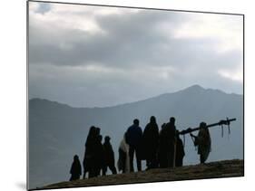 Local People, Debirichwa Village, Simien Mountains National Park, Ethiopia, Africa-David Poole-Mounted Photographic Print