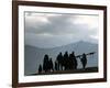 Local People, Debirichwa Village, Simien Mountains National Park, Ethiopia, Africa-David Poole-Framed Photographic Print