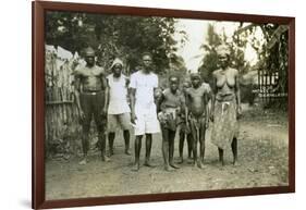 Local People, Sierra Leone, 20th Century-null-Framed Giclee Print