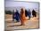 Local People Travel the Road Between Nouadhibou and Mouackchott, Mauritania-Jane Sweeney-Mounted Photographic Print