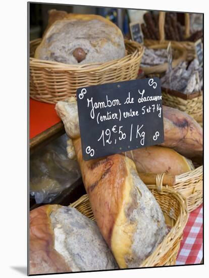 Local Produce at Market Day, Mirepoix, Ariege, Pyrenees, France-Doug Pearson-Mounted Photographic Print