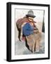 Local Resident, Cuzco, Peru, South America-Tony Waltham-Framed Photographic Print