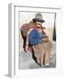 Local Resident, Cuzco, Peru, South America-Tony Waltham-Framed Photographic Print