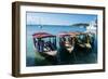 Local tourist boats Labadie, Haiti, Caribbean, Central America-Michael Runkel-Framed Photographic Print